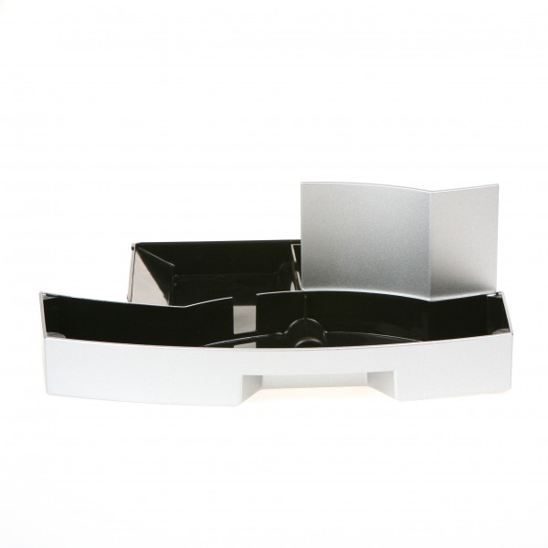 Jura Auffangschale silber S